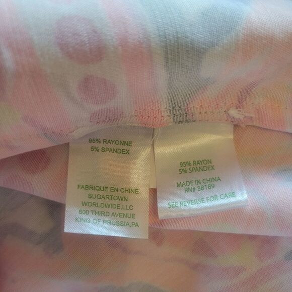 Lilly Pulitzer Carlotta Stretch Shift Dress Size 2 - Picture 7 of 7